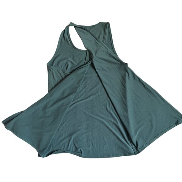 Athleta Essence Vital Tie Back Tank - (Juniper Green) - Size Medium - Picture 4 of 7